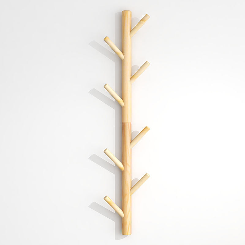 Hole-free Household Branch Coat Rack Porch Door Hook - Erzan Home