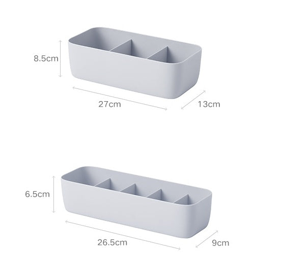 Socks Storage Box Bra Underwear Organizer Desktop Drawer Finishing Box Bathroom Plastic Storage Case Closet Organiser - Erzan Home