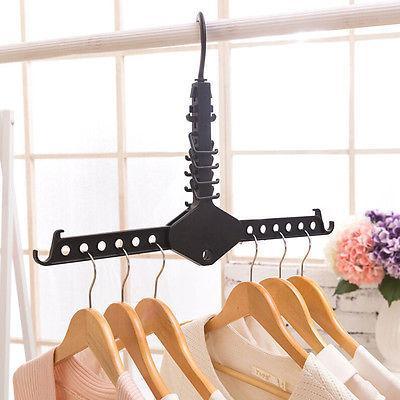 Hanger Rack Clothes Space Saver Folding Hanger Multifunctional Magic Clothes Rack for Clothes Closet Organizer Minimalist style - Erzan Home