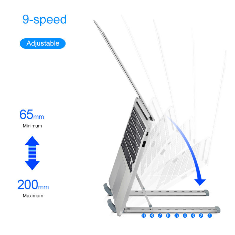 Folding Lifting Desktop Notebook Tablet Computer Stand - Erzan Home