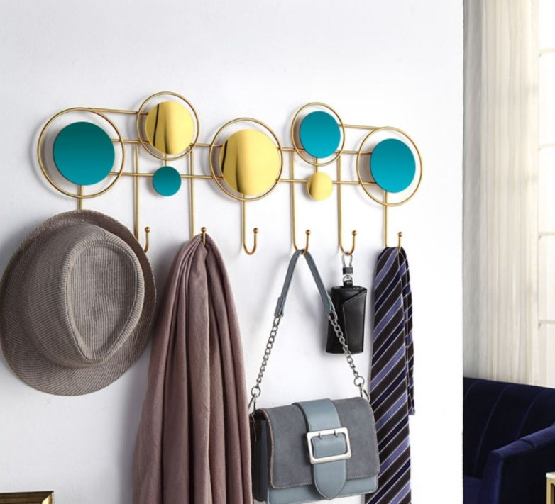 Wall Porch Behind The Bedroom Door, Strong Sticky Hook, Coat And Hat Key Shelf - Erzan Home