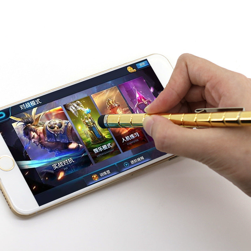 Stress Reducer Relief Toys Gift Box funny black golden kits Fidget magnetic polar pen with stylus ball pen - Erzan Home