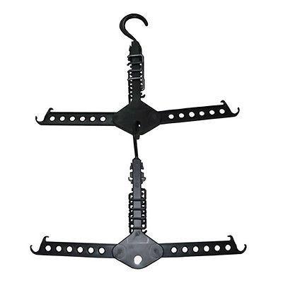 Hanger Rack Clothes Space Saver Folding Hanger Multifunctional Magic Clothes Rack for Clothes Closet Organizer Minimalist style - Erzan Home