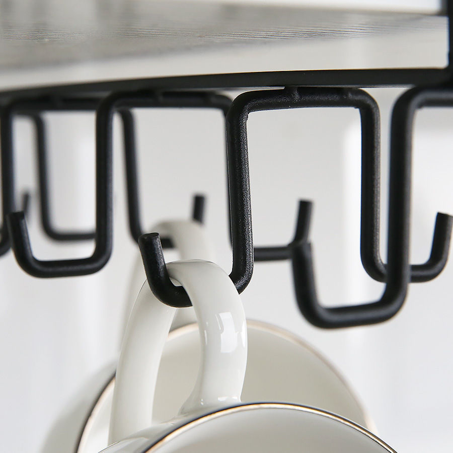 Mug Cup Hanger Bathroom Kitchen Organizer Hanging Rack Holder - Erzan Home