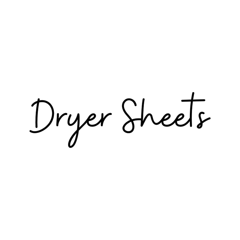 Laundry Room Organization Labels Decals Stain Remover, Dryer Sheets, Laundry Pods, Borax Storage Jar Tank Label Vinyl Sticker - Erzan Home