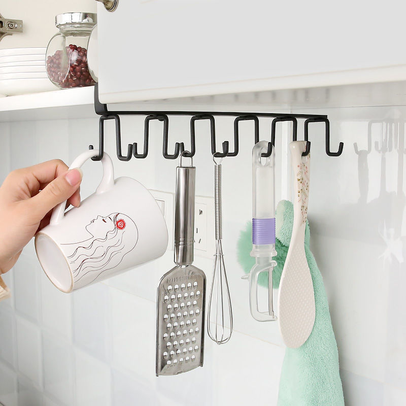 Mug Cup Hanger Bathroom Kitchen Organizer Hanging Rack Holder - Erzan Home