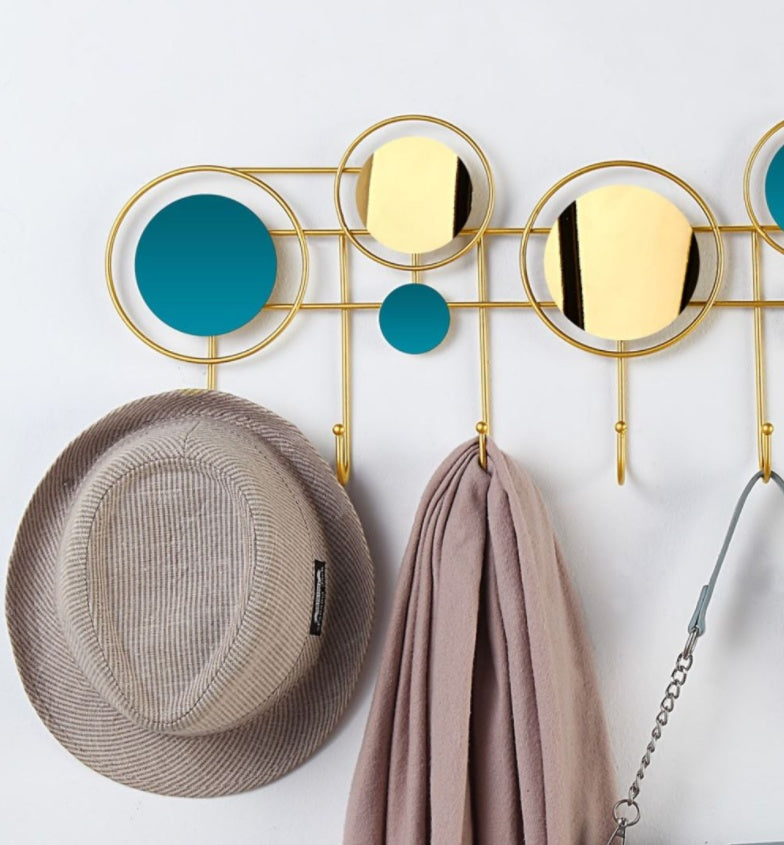 Wall Porch Behind The Bedroom Door, Strong Sticky Hook, Coat And Hat Key Shelf - Erzan Home