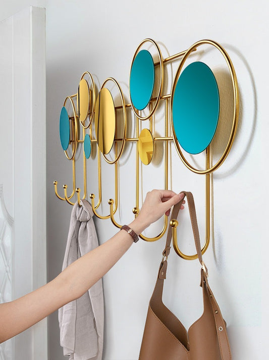 Wall Porch Behind The Bedroom Door, Strong Sticky Hook, Coat And Hat Key Shelf - Erzan Home