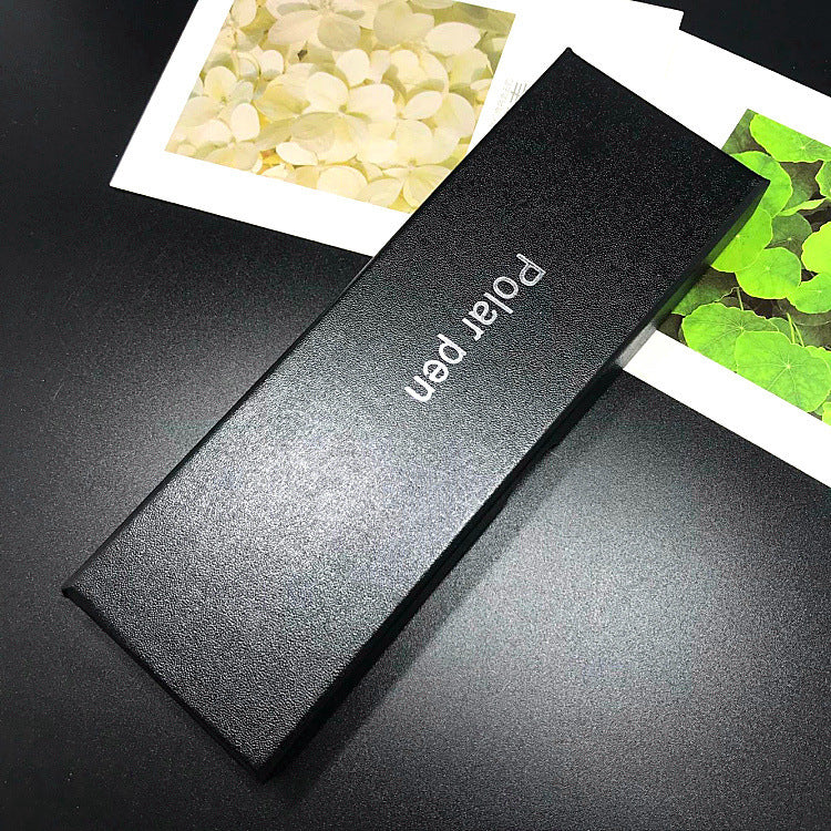 Stress Reducer Relief Toys Gift Box funny black golden kits Fidget magnetic polar pen with stylus ball pen - Erzan Home
