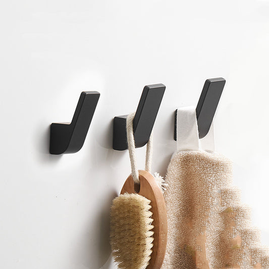 Punch-free Clothes Hook Strong Viscose Bathroom Door, Coat And Hat, Coat Hook, Wall, Load-bearing Storage - Erzan Home